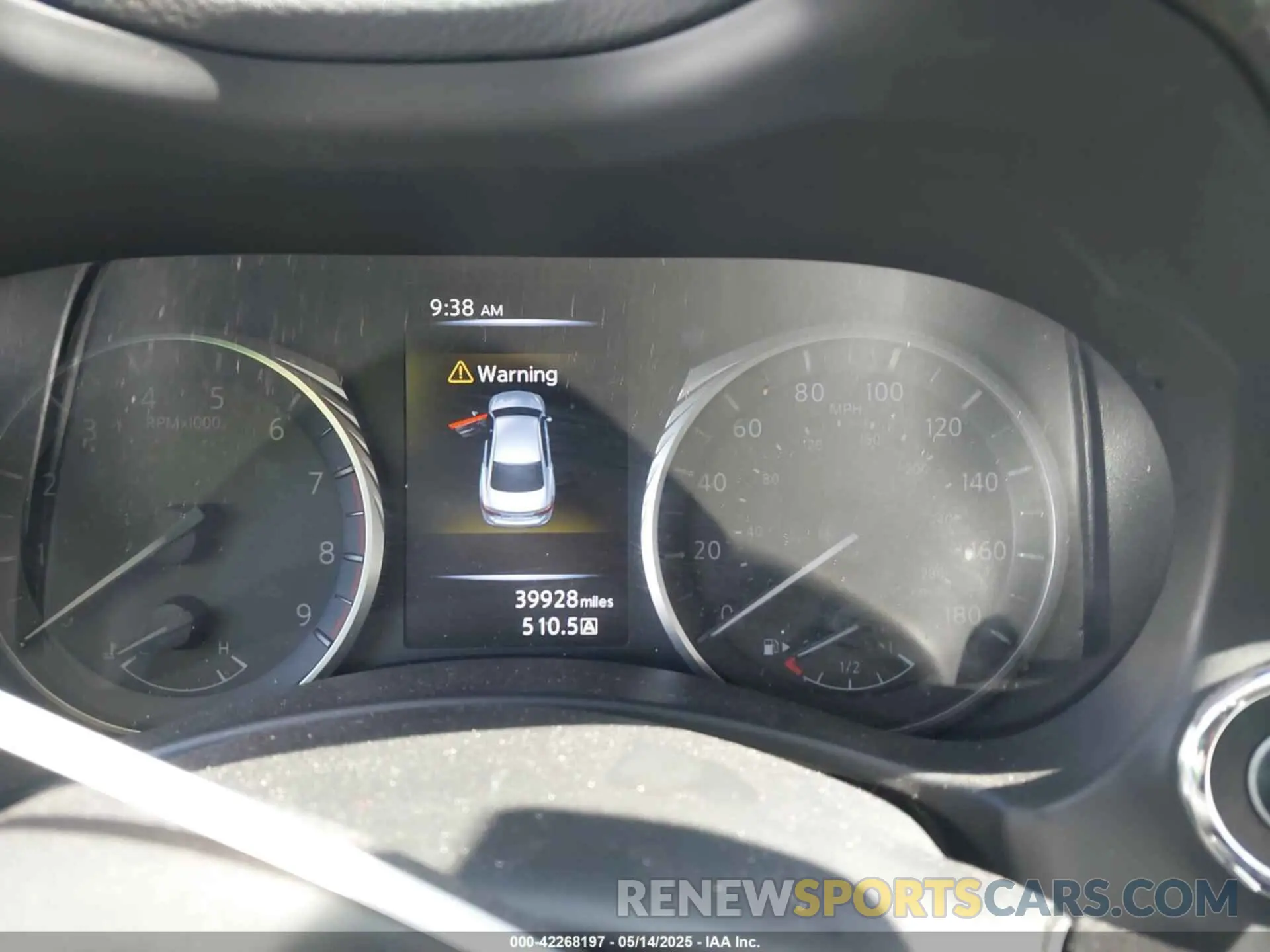 7 fotografías del automóvil dañado JN1EV7BP2MM705703 INFINITI Q50 2021
