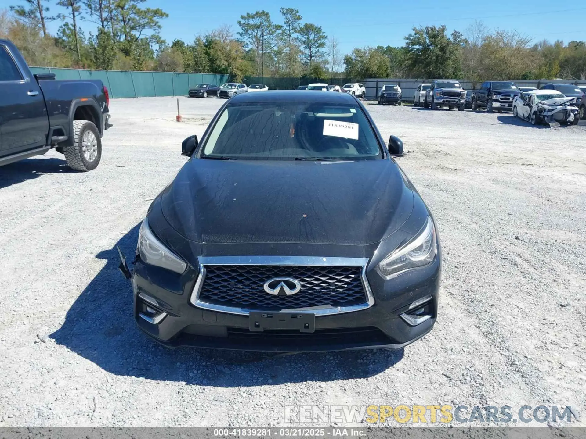 12 fotografías del automóvil dañado JN1EV7BP2MM707788 INFINITI Q50 2021