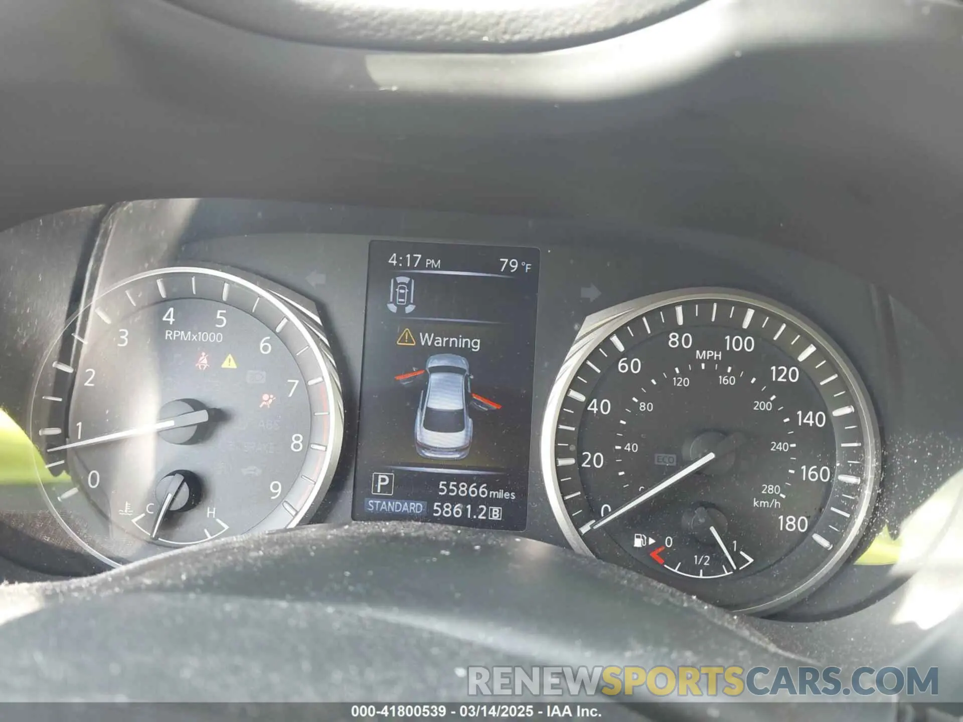 7 fotografías del automóvil dañado JN1EV7BP3MM700462 INFINITI Q50 2021
