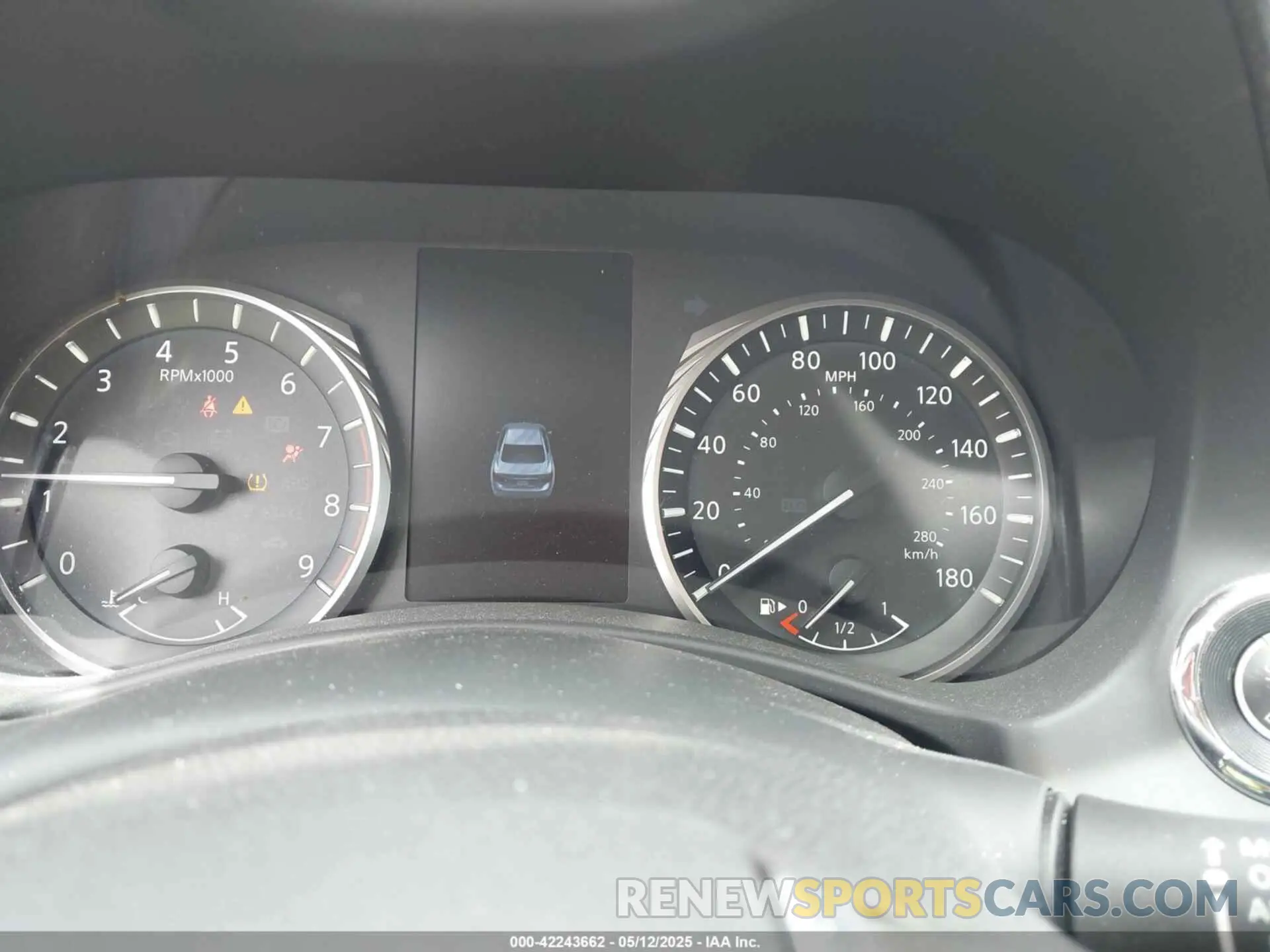 7 fotografías del automóvil dañado JN1EV7BP3MM701837 INFINITI Q50 2021