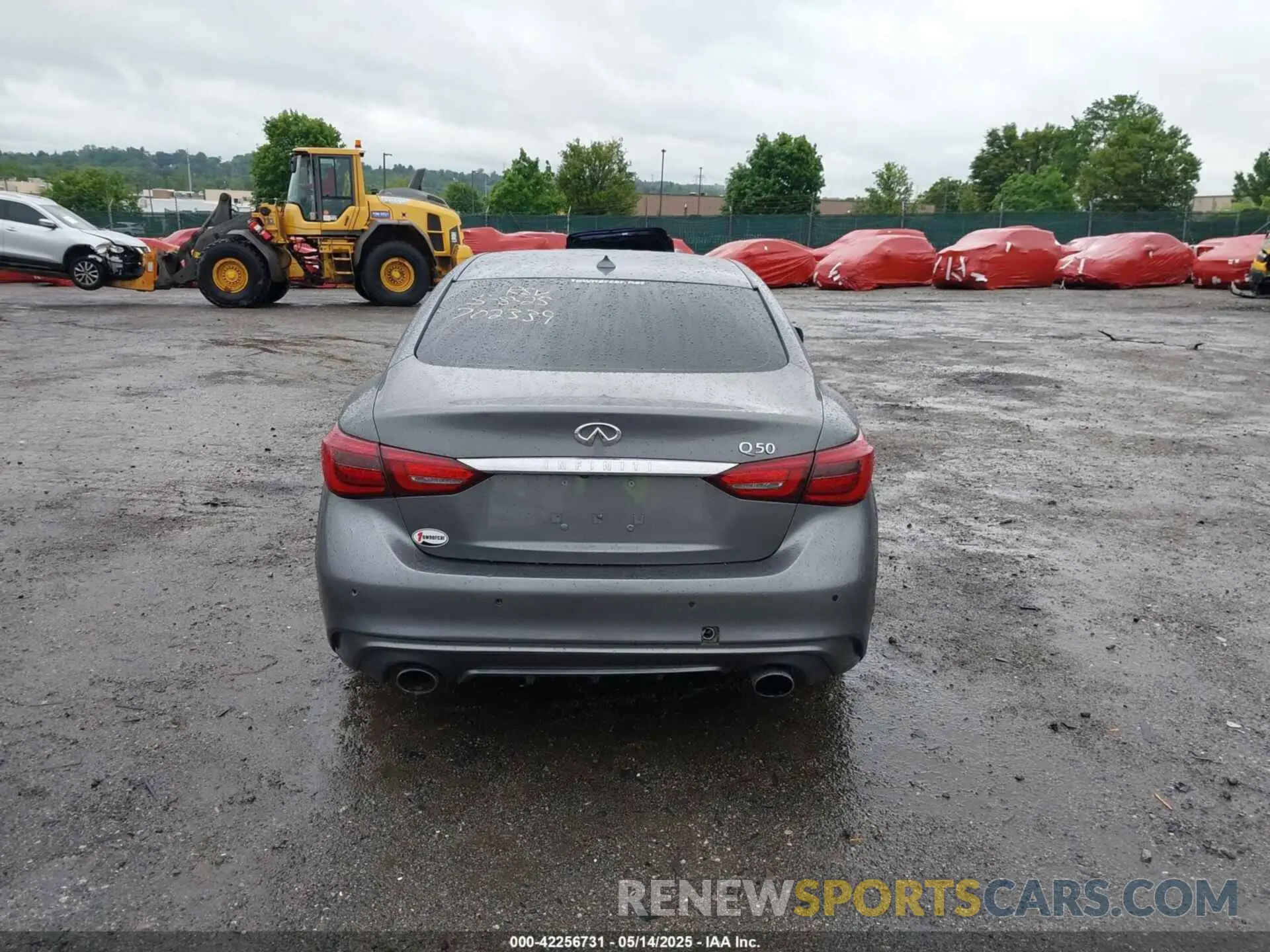 15 fotografías del automóvil dañado JN1EV7BP3MM702339 INFINITI Q50 2021