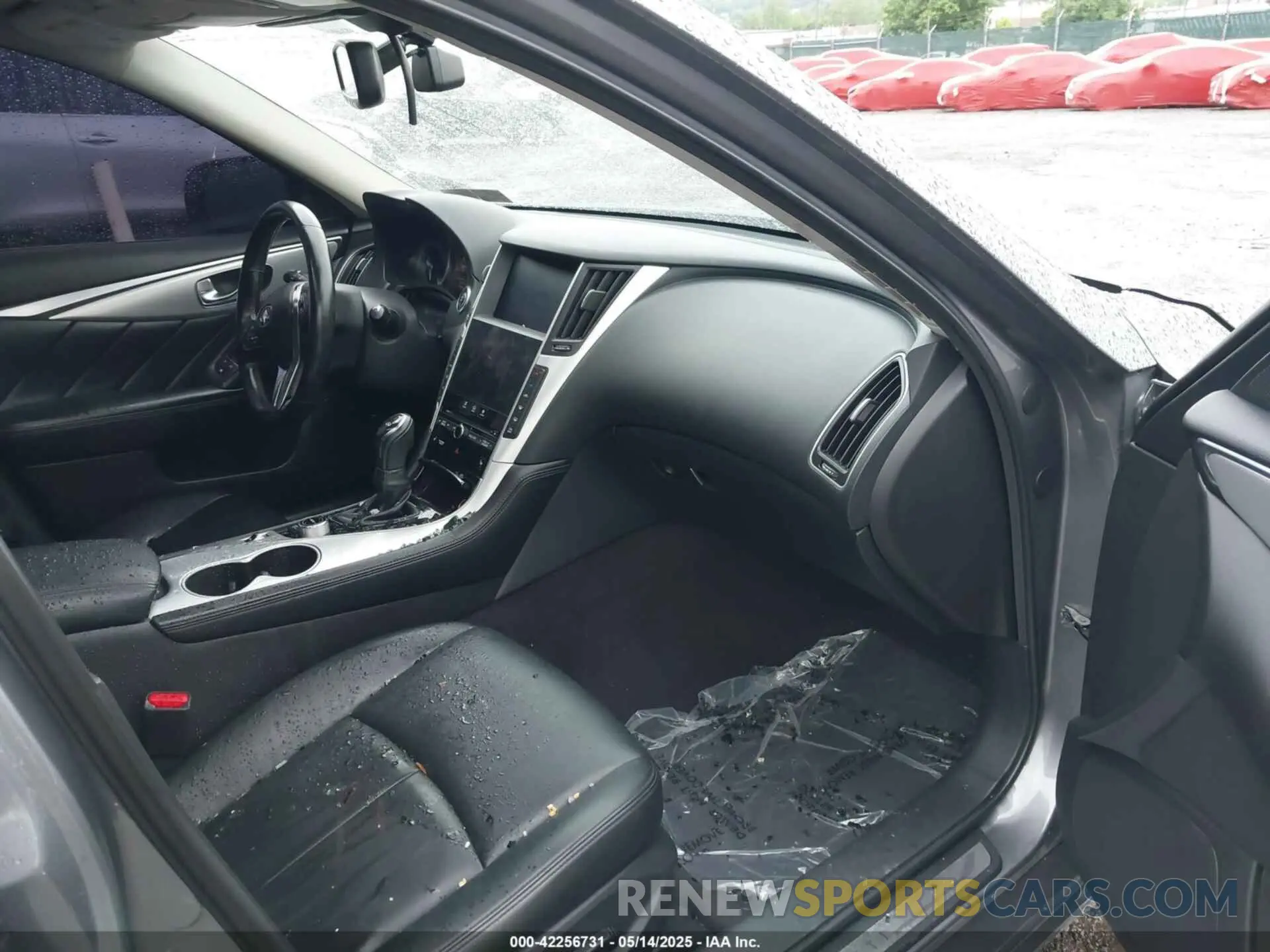 5 fotografías del automóvil dañado JN1EV7BP3MM702339 INFINITI Q50 2021