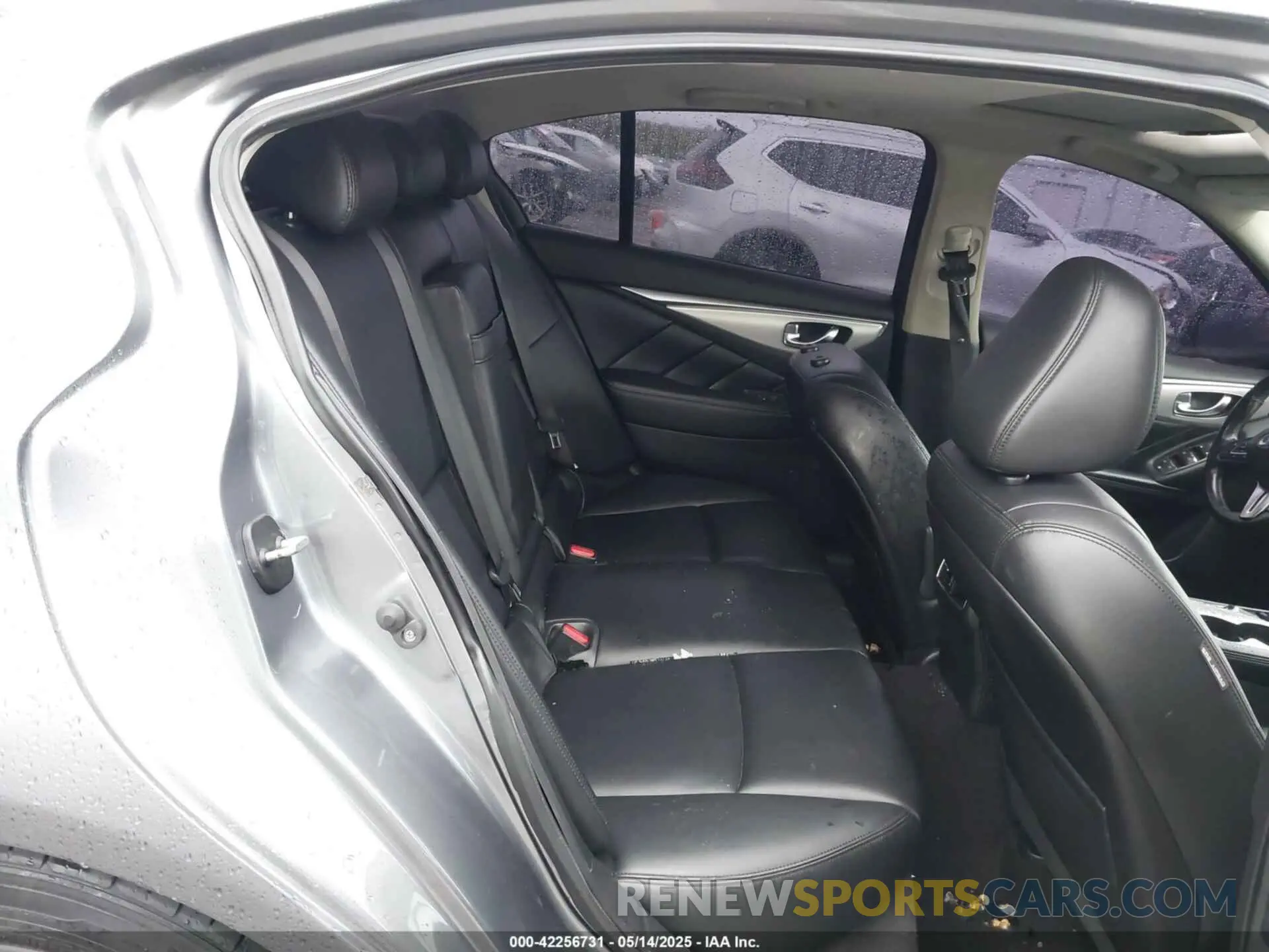 8 fotografías del automóvil dañado JN1EV7BP3MM702339 INFINITI Q50 2021