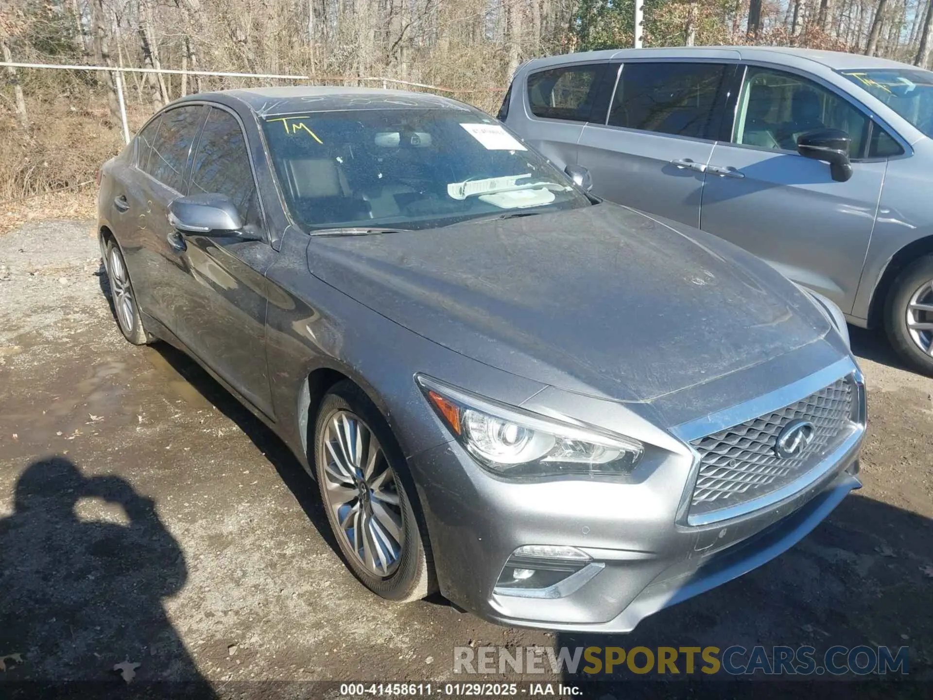 1 fotografías del automóvil dañado JN1EV7BP4MM705007 INFINITI Q50 2021