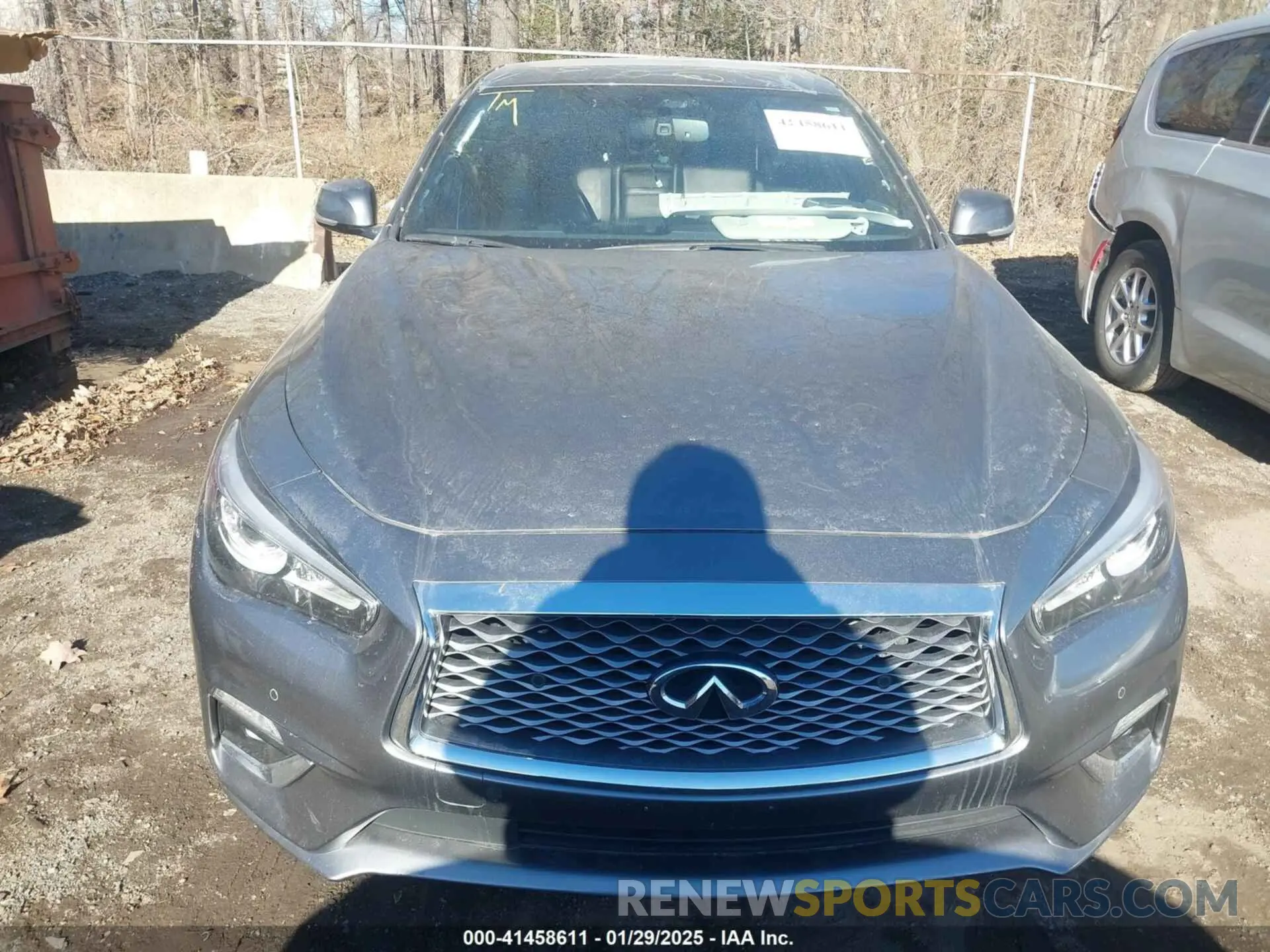 12 fotografías del automóvil dañado JN1EV7BP4MM705007 INFINITI Q50 2021