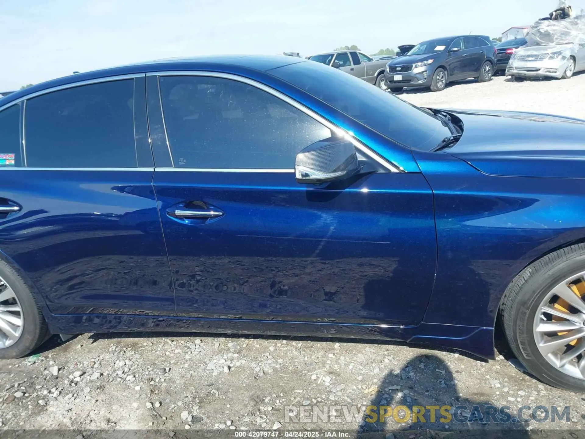 14 fotografías del automóvil dañado JN1EV7BP4MM706934 INFINITI Q50 2021