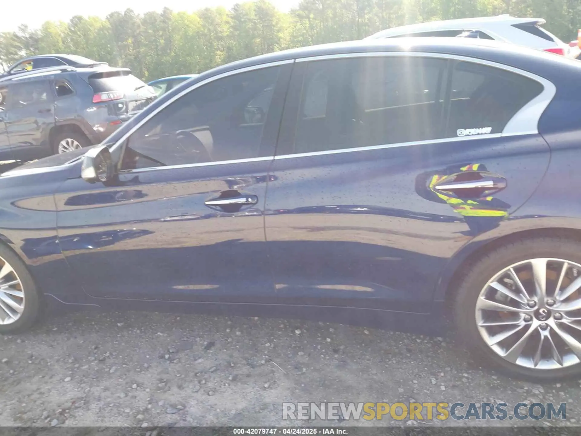 15 fotografías del automóvil dañado JN1EV7BP4MM706934 INFINITI Q50 2021
