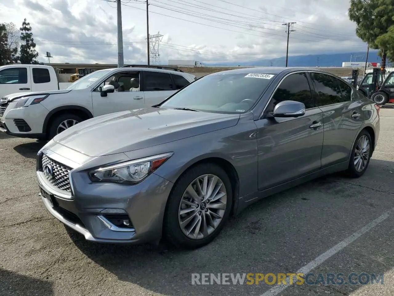 1 fotografías del automóvil dañado JN1EV7BP6MM700570 INFINITI Q50 2021