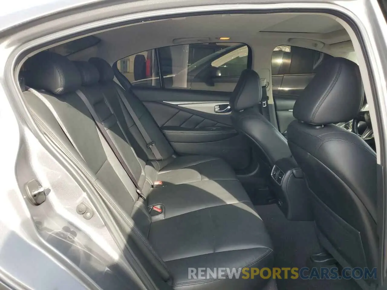 10 fotografías del automóvil dañado JN1EV7BP6MM700570 INFINITI Q50 2021
