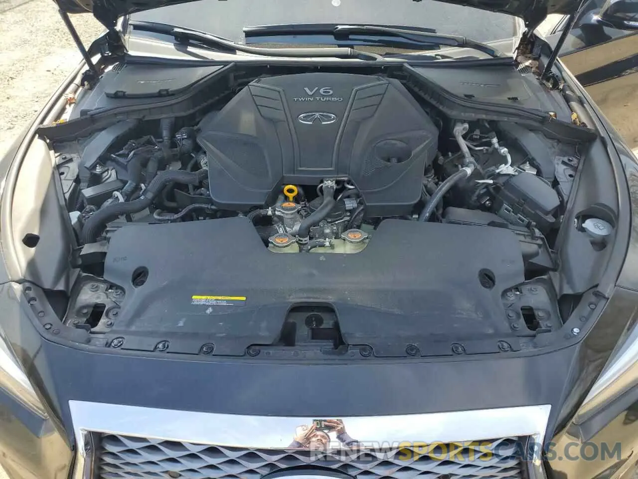 11 fotografías del automóvil dañado JN1EV7BP8MM704183 INFINITI Q50 2021