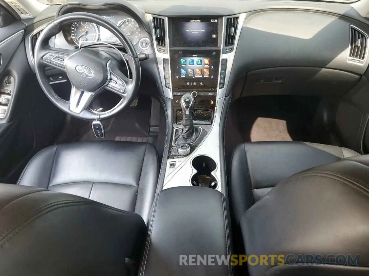 8 fotografías del automóvil dañado JN1EV7BP8MM704183 INFINITI Q50 2021