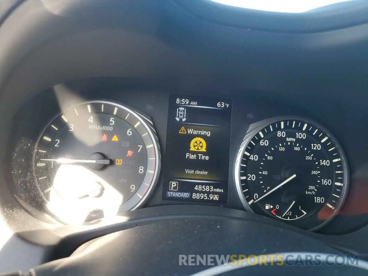 9 fotografías del automóvil dañado JN1EV7BP9MM700045 INFINITI Q50 2021
