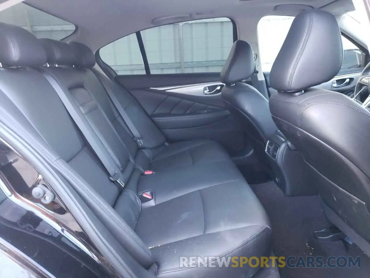 10 fotografías del automóvil dañado JN1EV7BP9MM700661 INFINITI Q50 2021