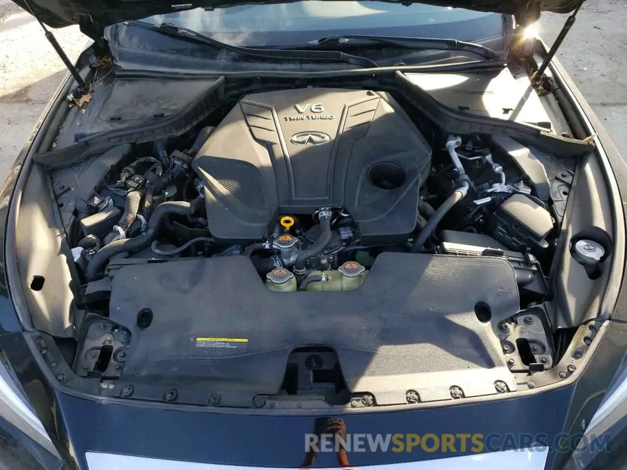 11 fotografías del automóvil dañado JN1EV7BP9MM700661 INFINITI Q50 2021