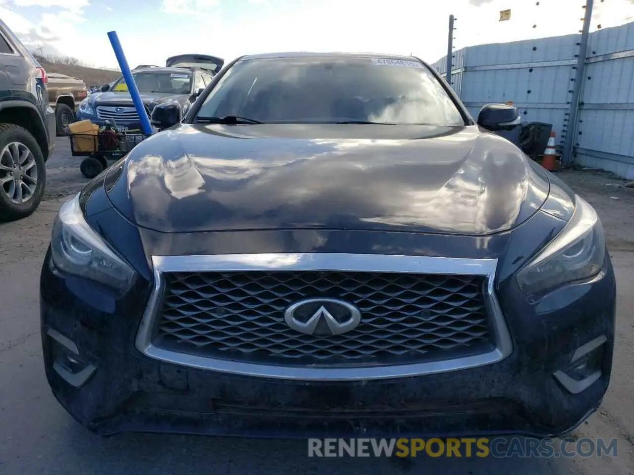 5 fotografías del automóvil dañado JN1EV7BP9MM700661 INFINITI Q50 2021