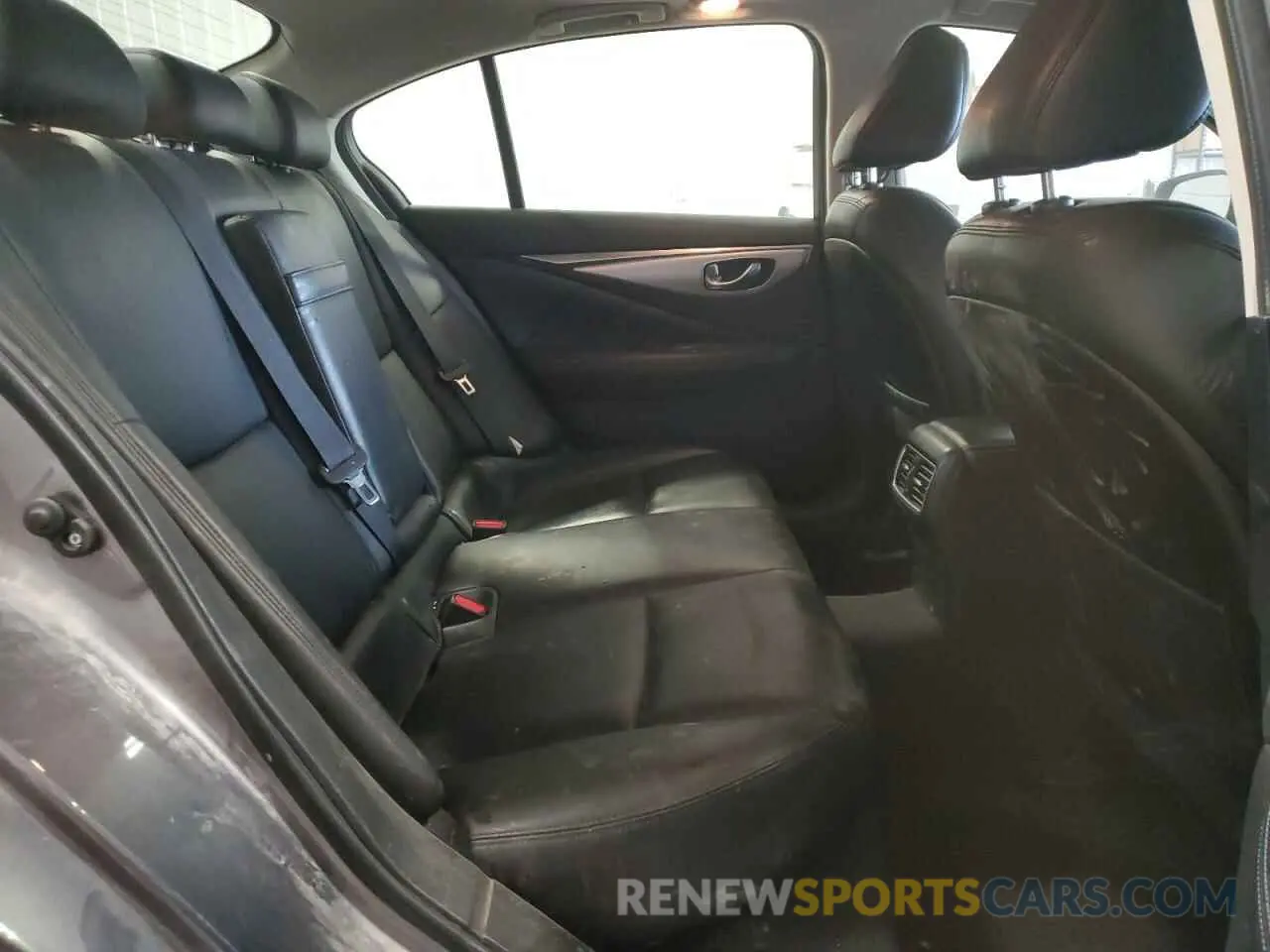 10 fotografías del automóvil dañado JN1EV7BR2MM753168 INFINITI Q50 2021