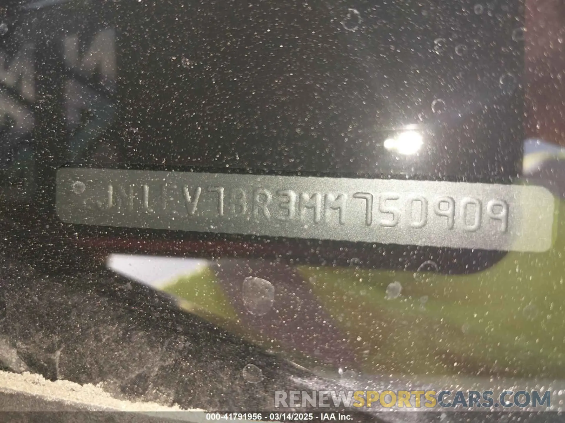 9 fotografías del automóvil dañado JN1EV7BR3MM750909 INFINITI Q50 2021