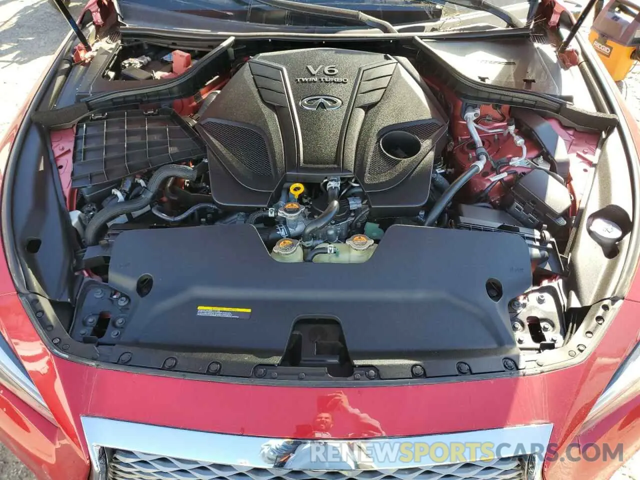 11 fotografías del automóvil dañado JN1EV7BR5MM750068 INFINITI Q50 2021