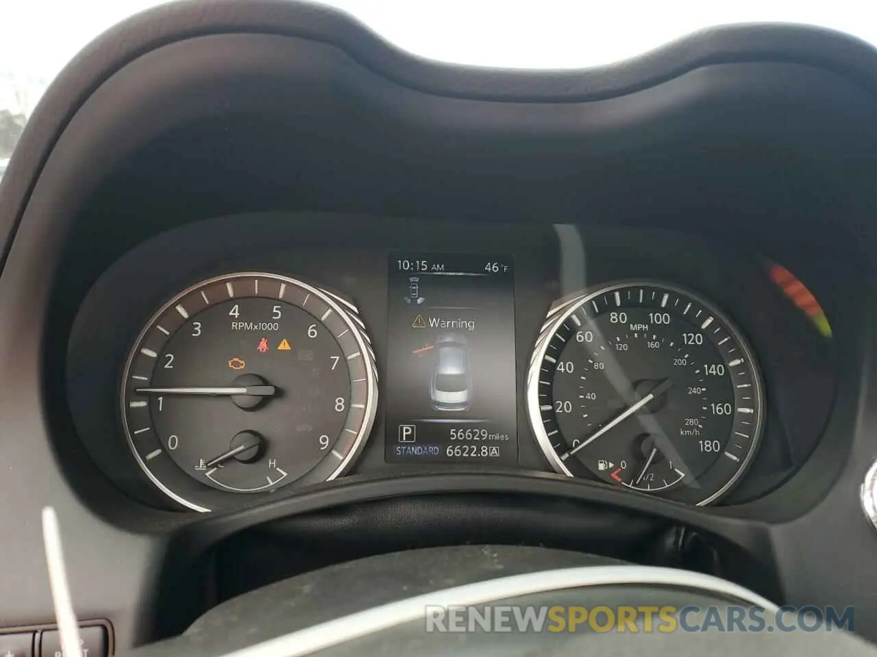 9 fotografías del automóvil dañado JN1EV7BR6MM752637 INFINITI Q50 2021
