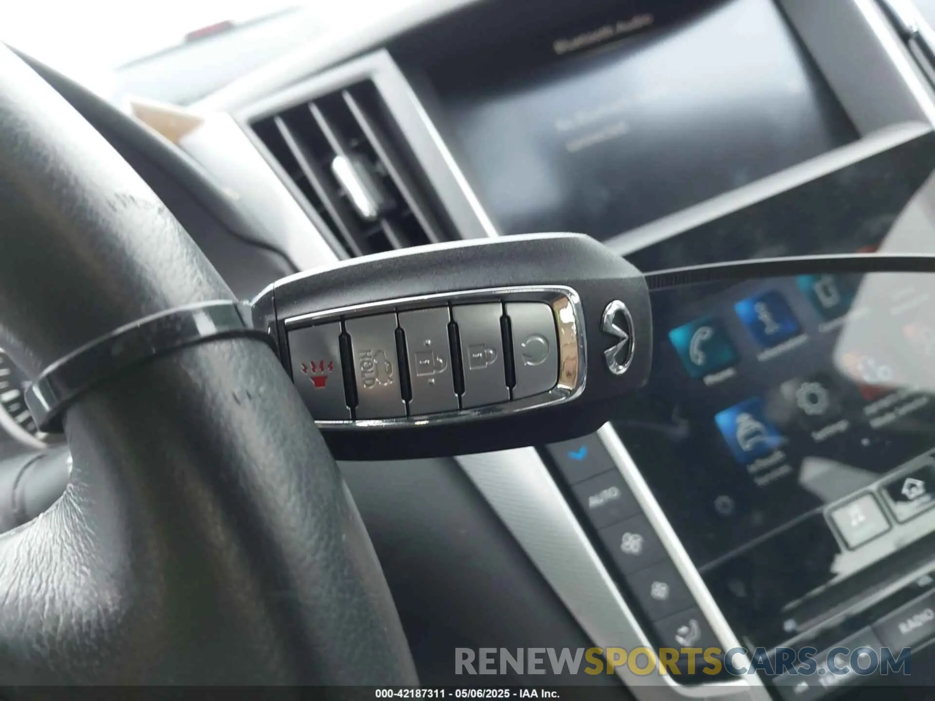 11 fotografías del automóvil dañado JN1EV7BR9MM754382 INFINITI Q50 2021