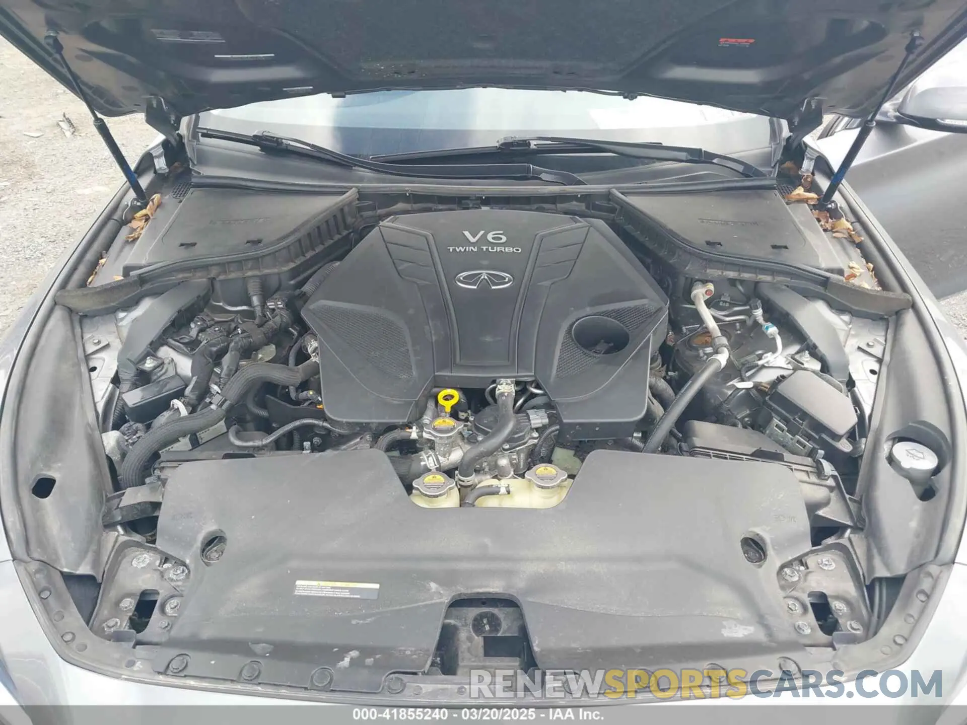 10 fotografías del automóvil dañado JN1EV7BRXMM751698 INFINITI Q50 2021