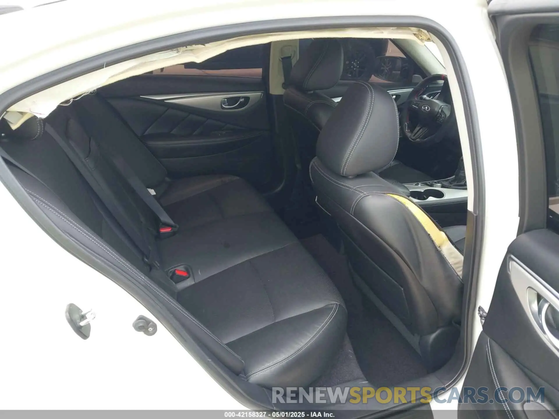 8 fotografías del automóvil dañado JN1EV7BRXMM752446 INFINITI Q50 2021