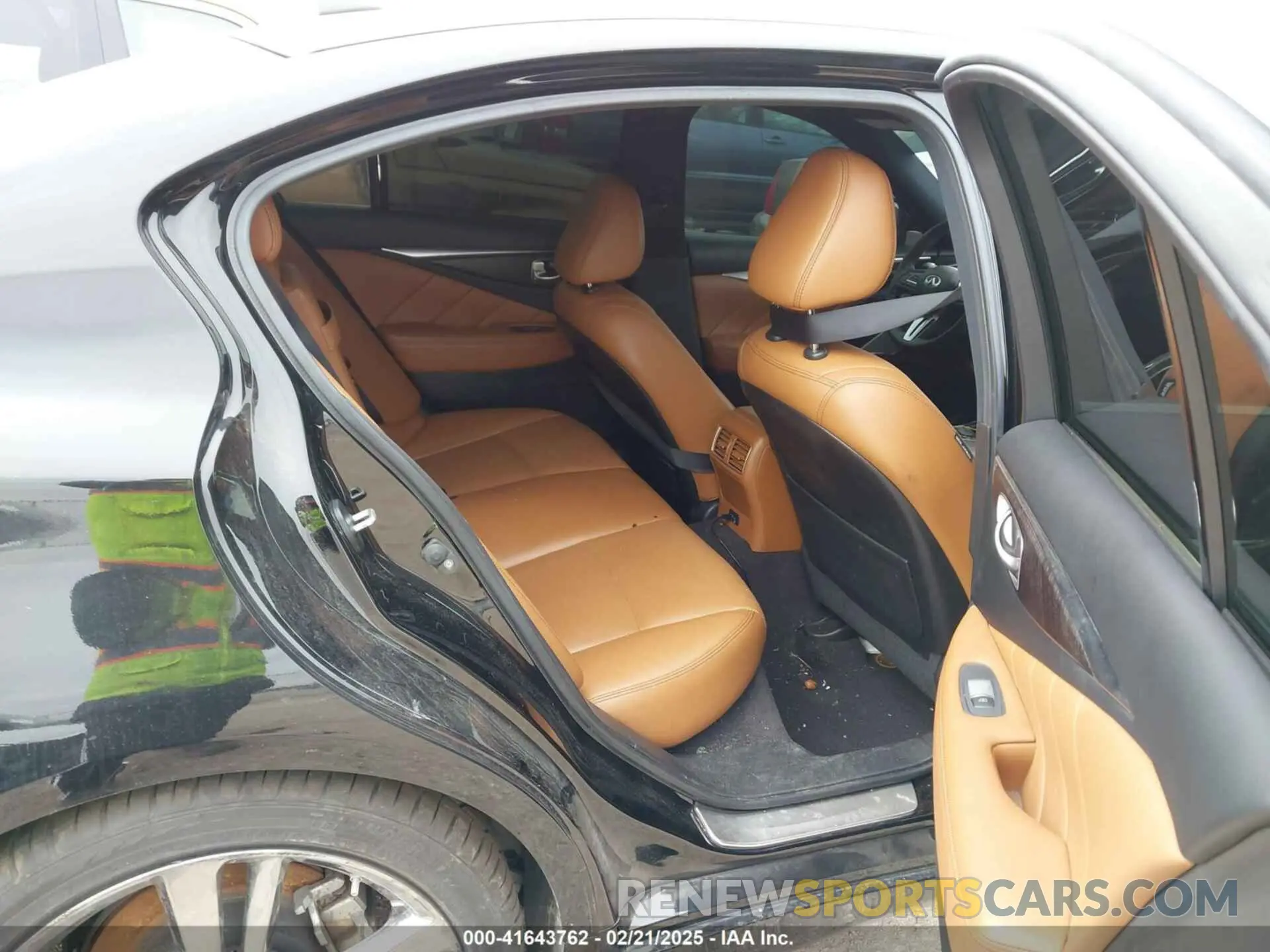 8 fotografías del automóvil dañado JN1EV7CP2MM706574 INFINITI Q50 2021