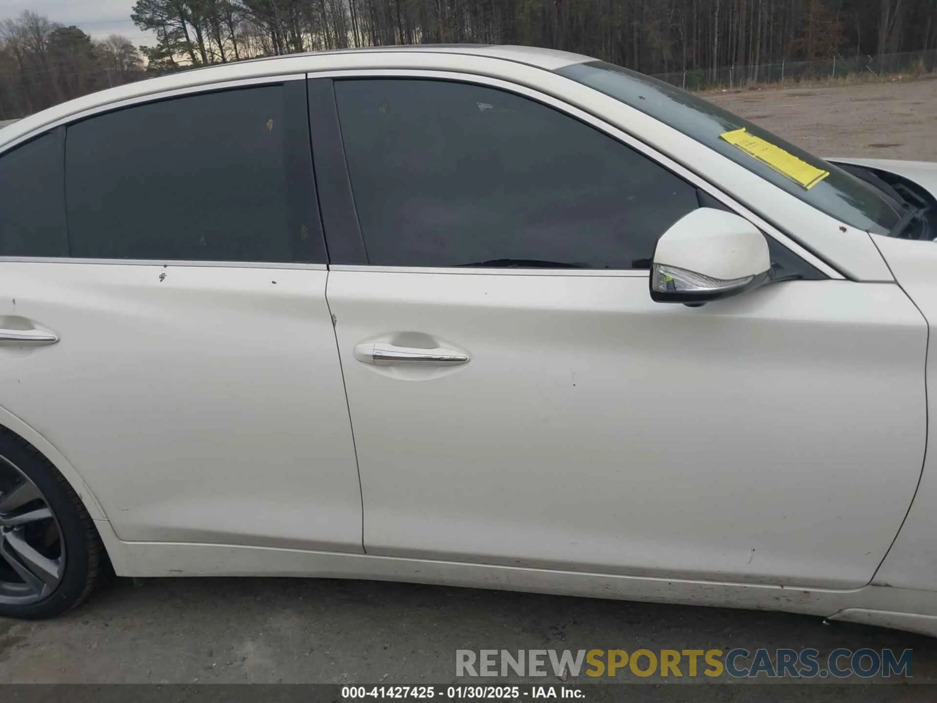 14 fotografías del automóvil dañado JN1EV7CP4MM707726 INFINITI Q50 2021