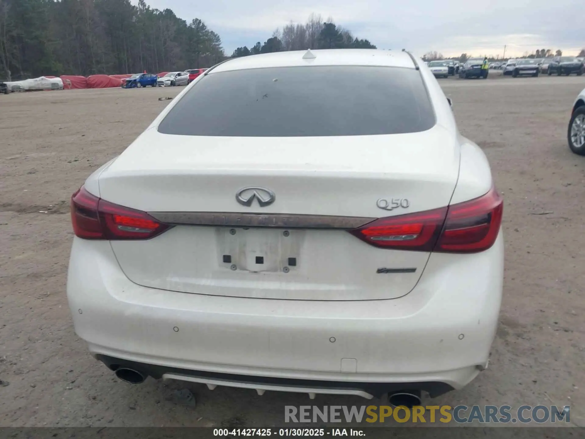 17 fotografías del automóvil dañado JN1EV7CP4MM707726 INFINITI Q50 2021