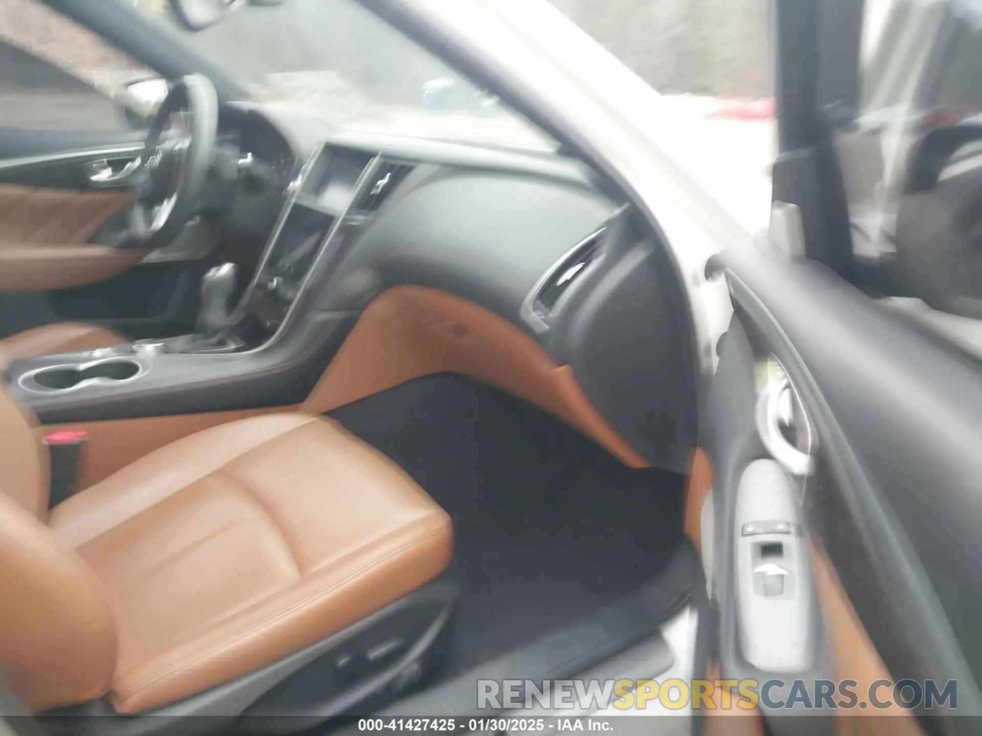 5 fotografías del automóvil dañado JN1EV7CP4MM707726 INFINITI Q50 2021