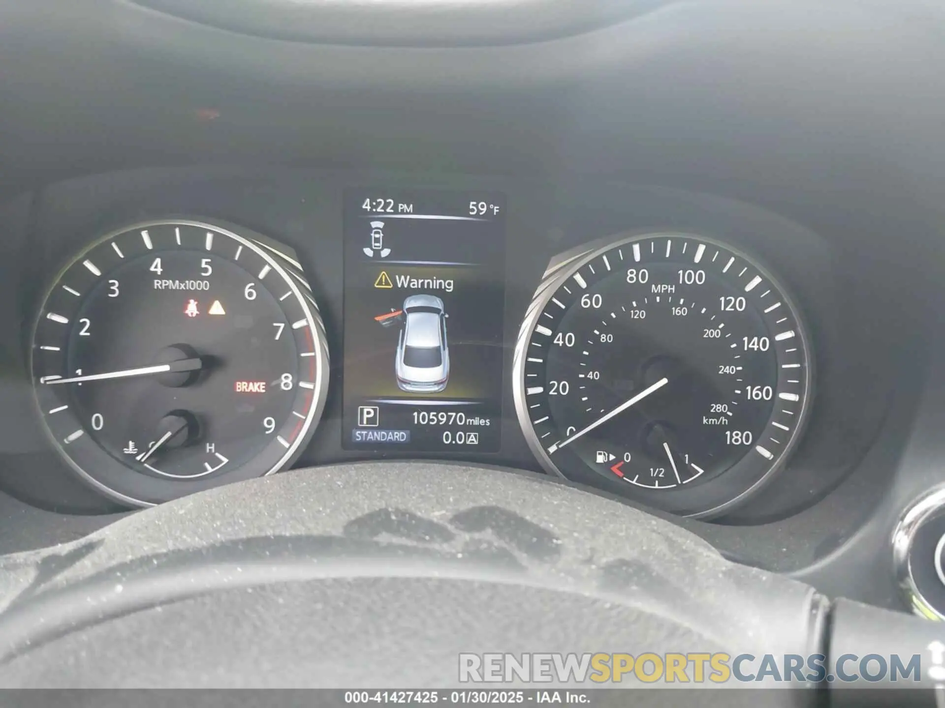 7 fotografías del automóvil dañado JN1EV7CP4MM707726 INFINITI Q50 2021