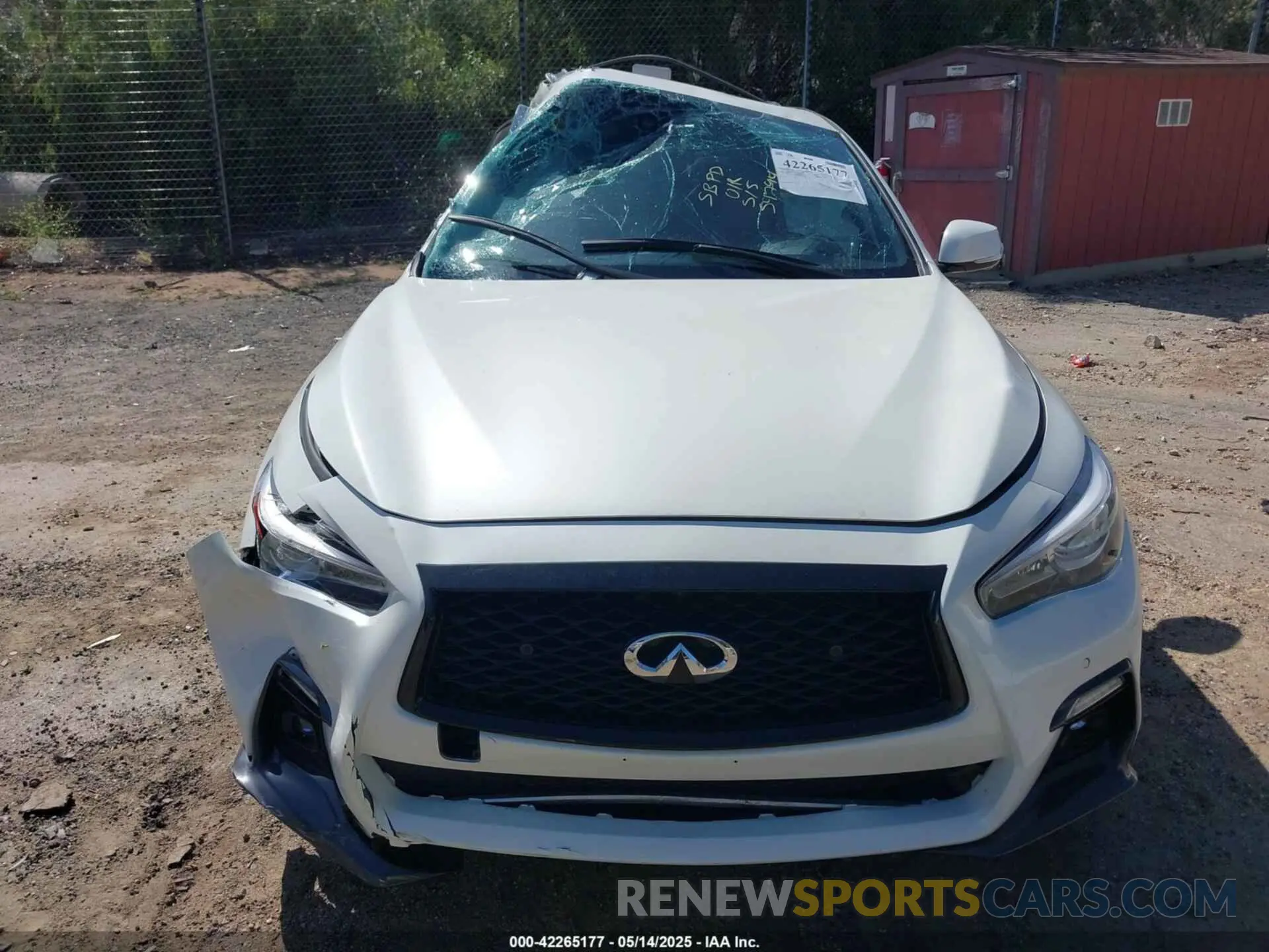 11 fotografías del automóvil dañado JN1EV7CPXMM706094 INFINITI Q50 2021