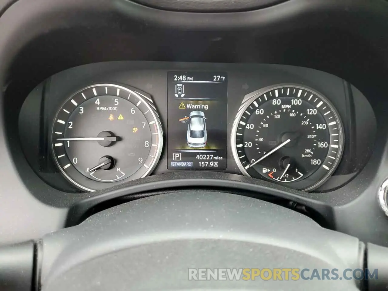 9 fotografías del automóvil dañado JN1EV7CR2MM751399 INFINITI Q50 2021