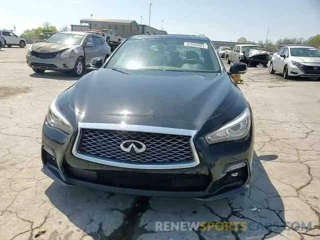 13 fotografías del automóvil dañado JN1EV7CR6MM752944 INFINITI Q50 2021