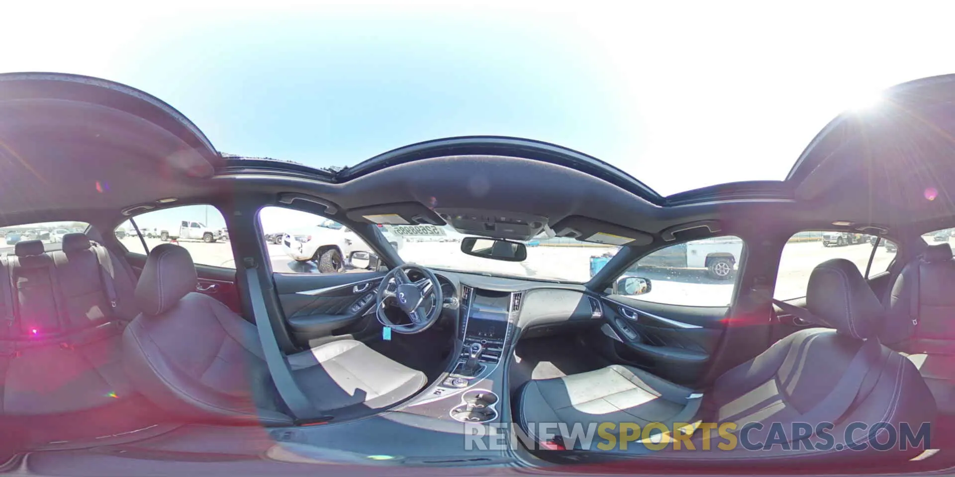 14 fotografías del automóvil dañado JN1EV7CR6MM752944 INFINITI Q50 2021