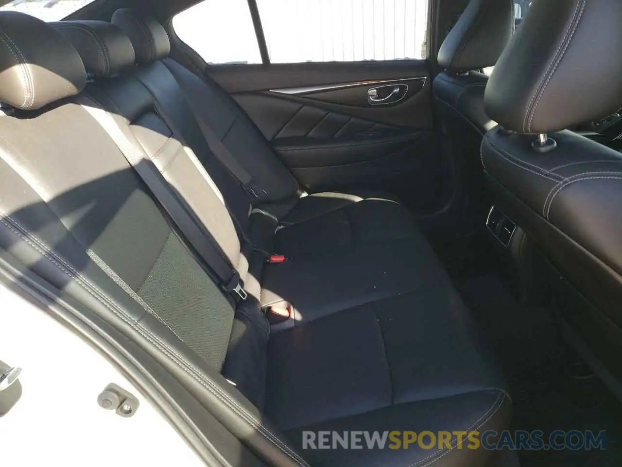 10 fotografías del automóvil dañado JN1EV7CR7MM751141 INFINITI Q50 2021