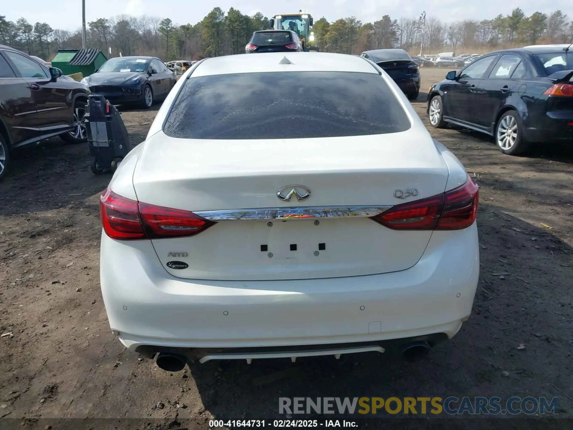 16 fotografías del automóvil dañado JN1EV7CRXMM750159 INFINITI Q50 2021