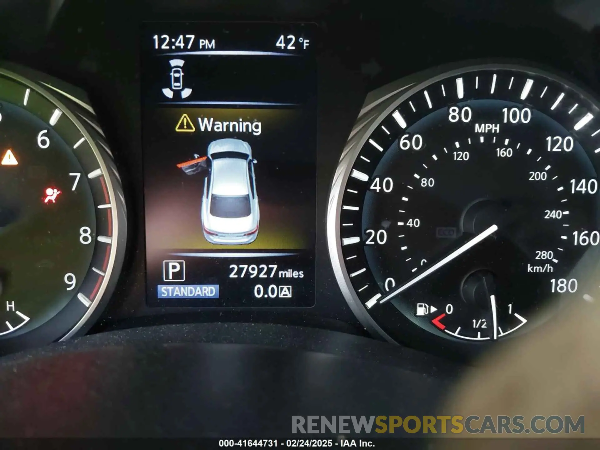 7 fotografías del automóvil dañado JN1EV7CRXMM750159 INFINITI Q50 2021