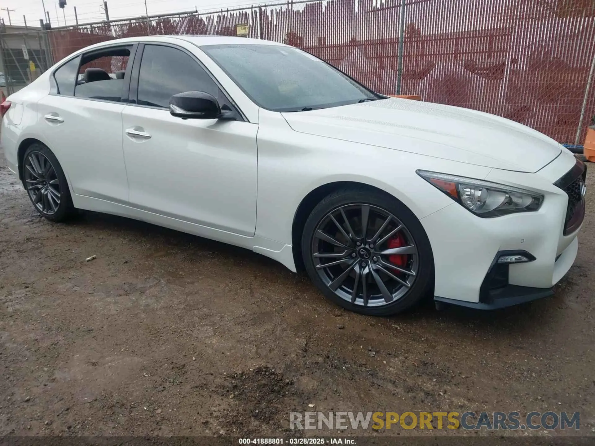 1 fotografías del automóvil dañado JN1FV7DP4MM850758 INFINITI Q50 2021