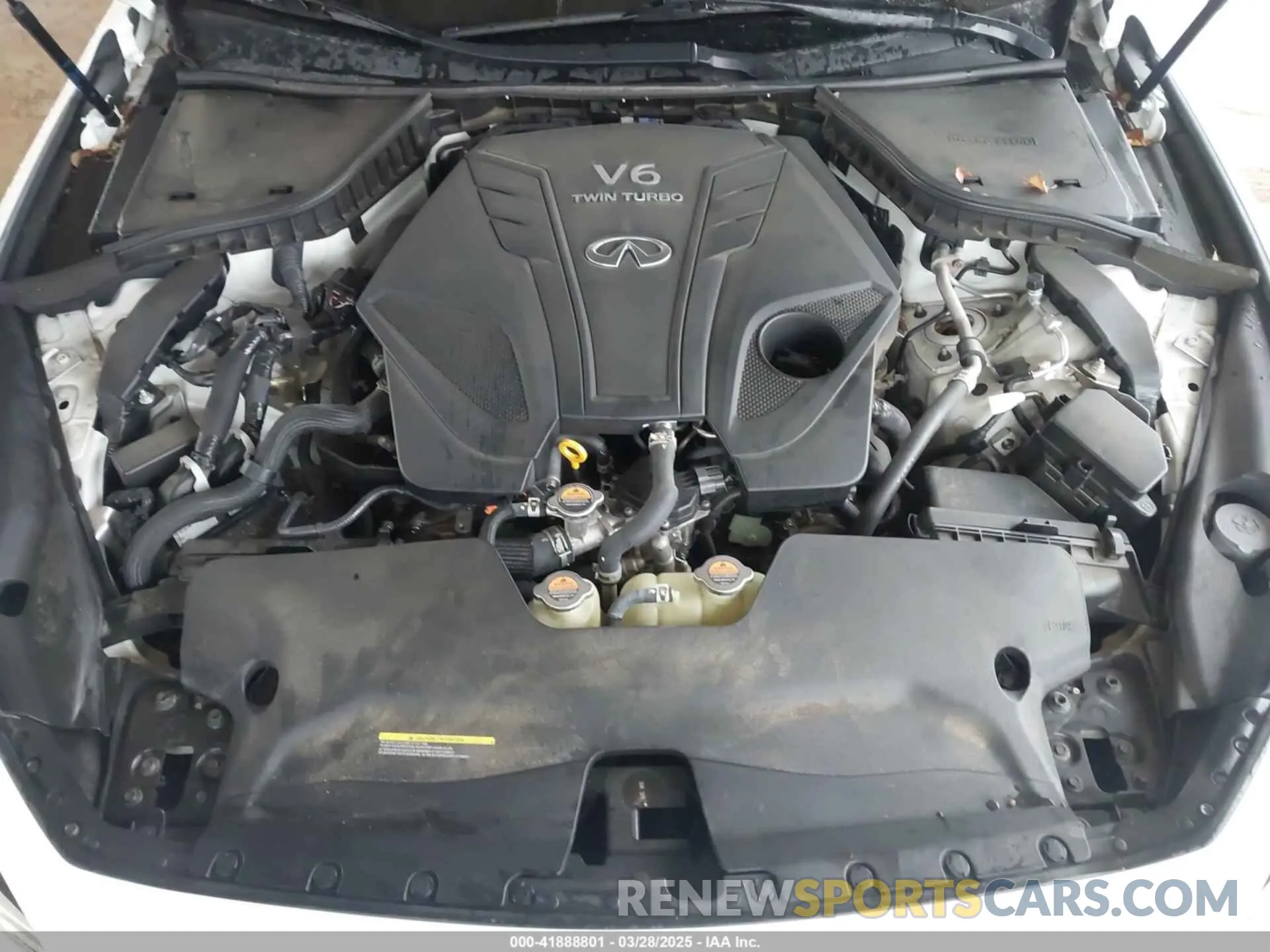 10 fotografías del automóvil dañado JN1FV7DP4MM850758 INFINITI Q50 2021
