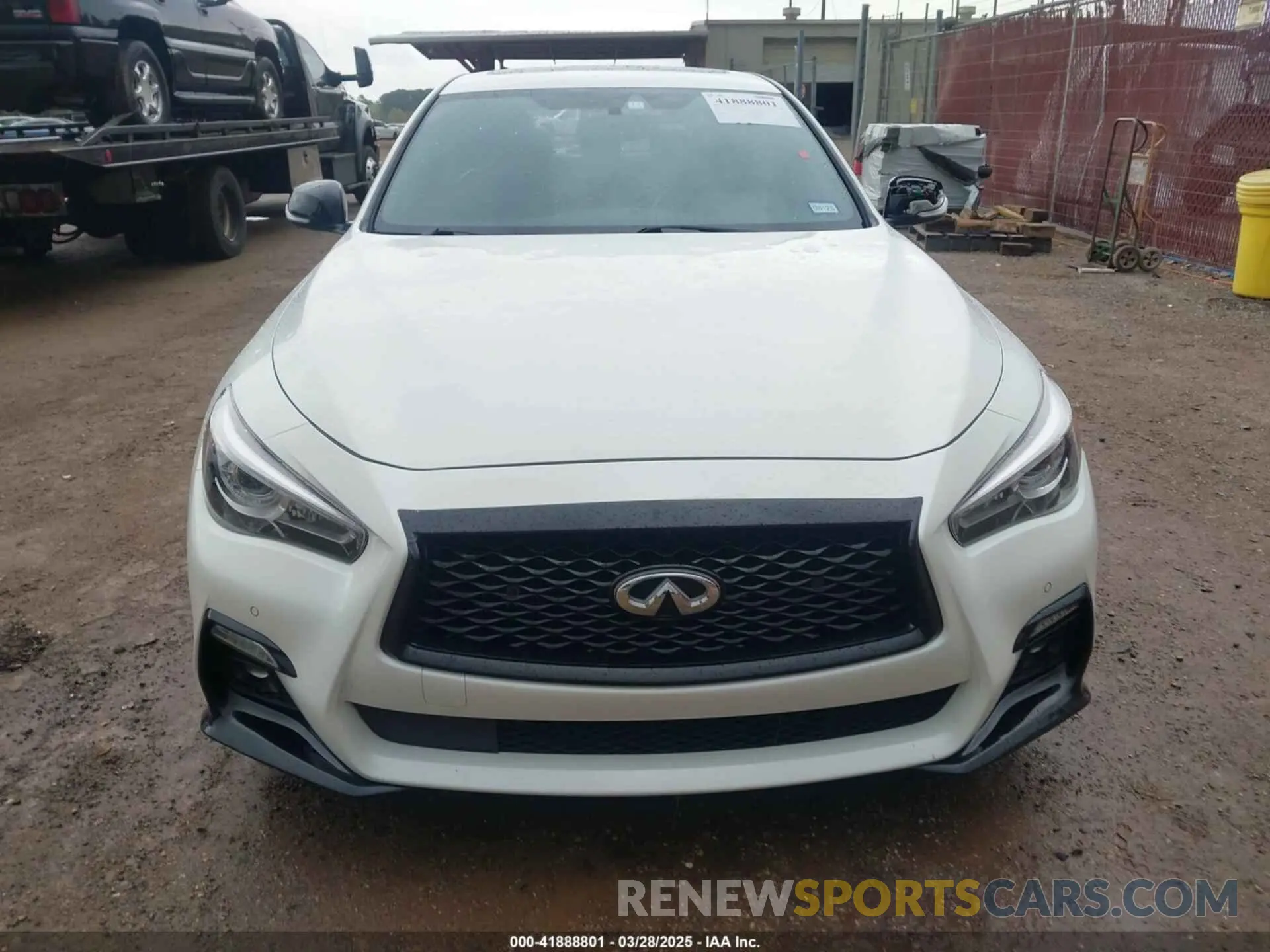 12 fotografías del automóvil dañado JN1FV7DP4MM850758 INFINITI Q50 2021