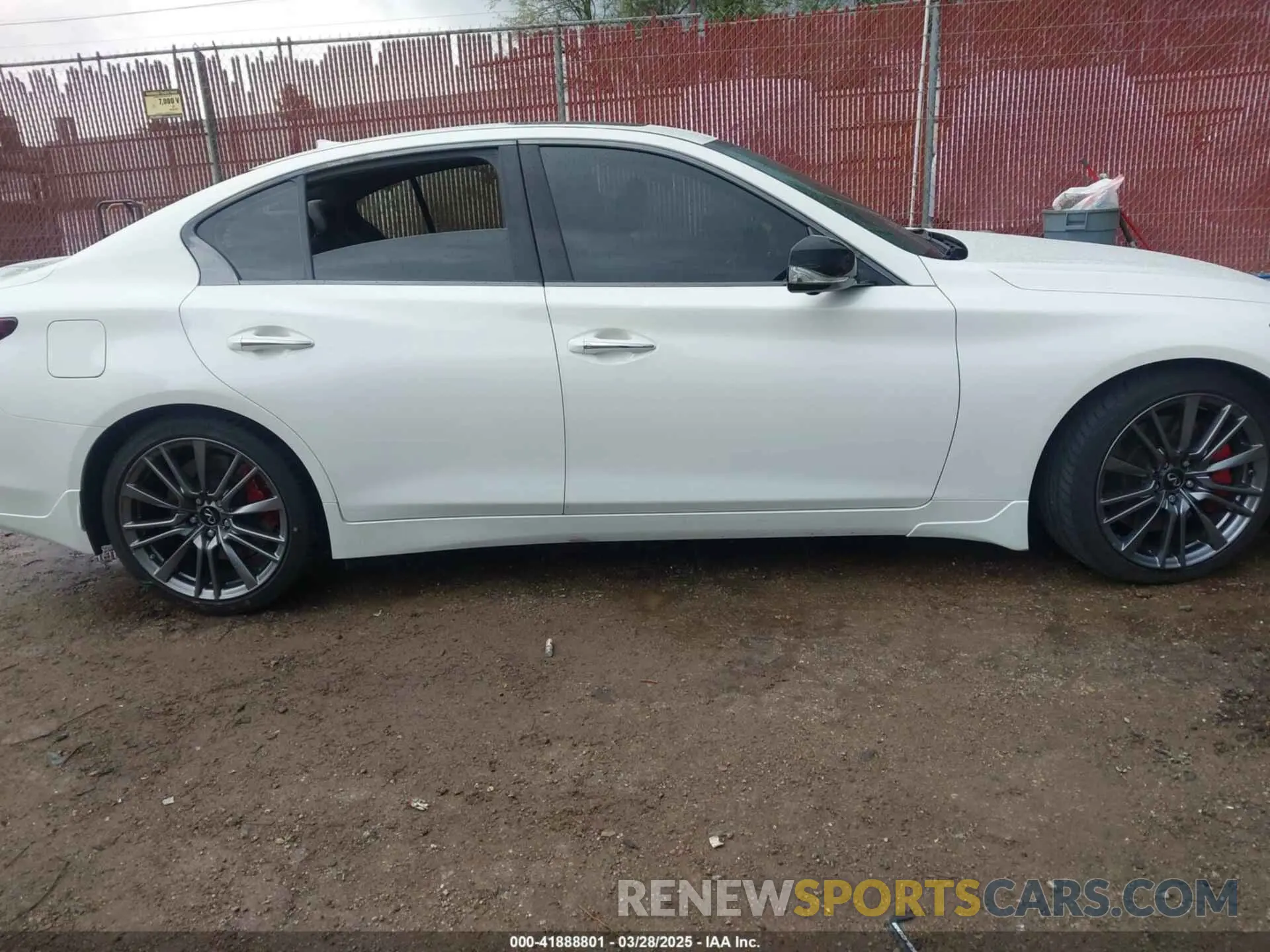 13 fotografías del automóvil dañado JN1FV7DP4MM850758 INFINITI Q50 2021