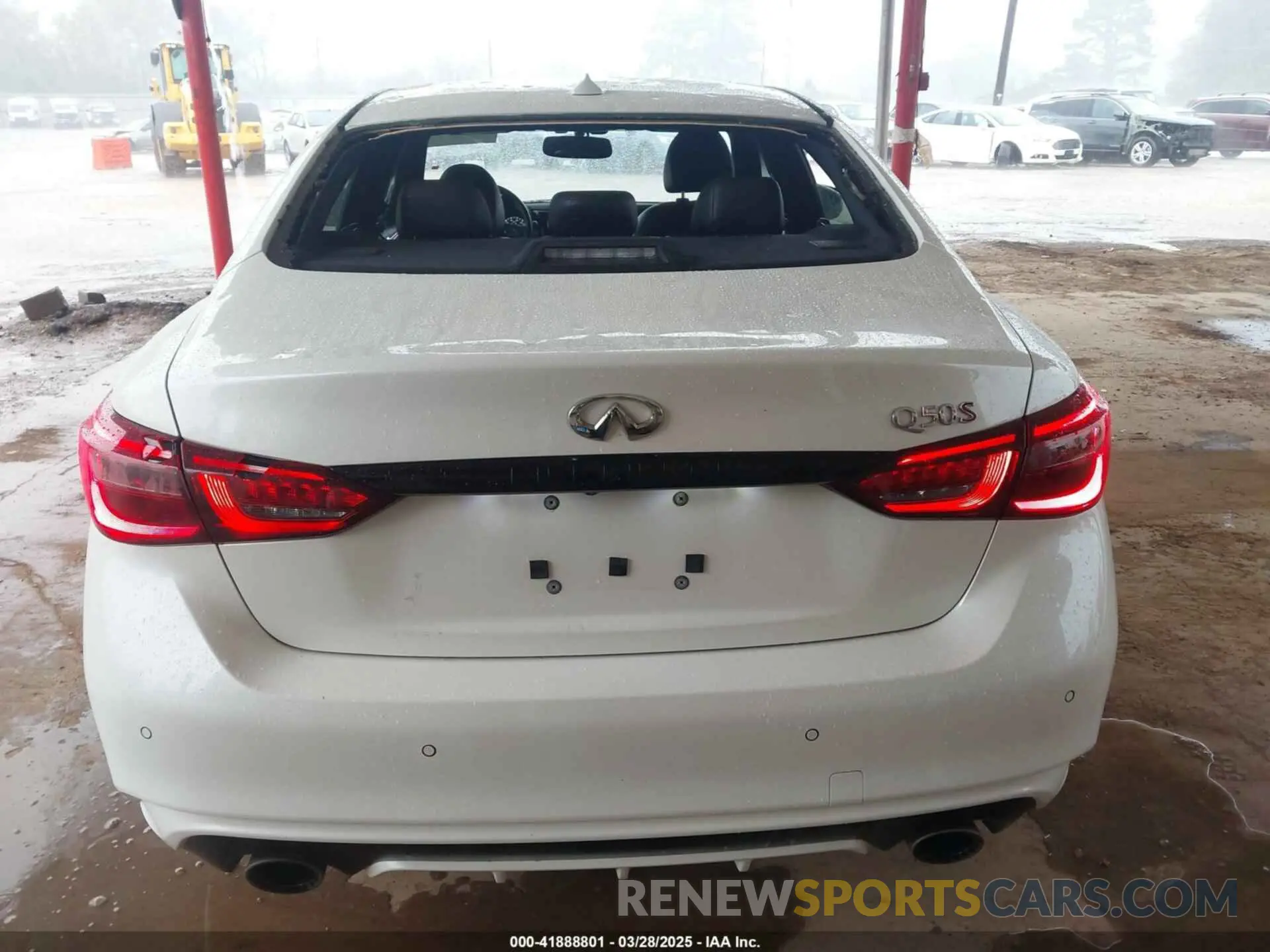 6 fotografías del automóvil dañado JN1FV7DP4MM850758 INFINITI Q50 2021
