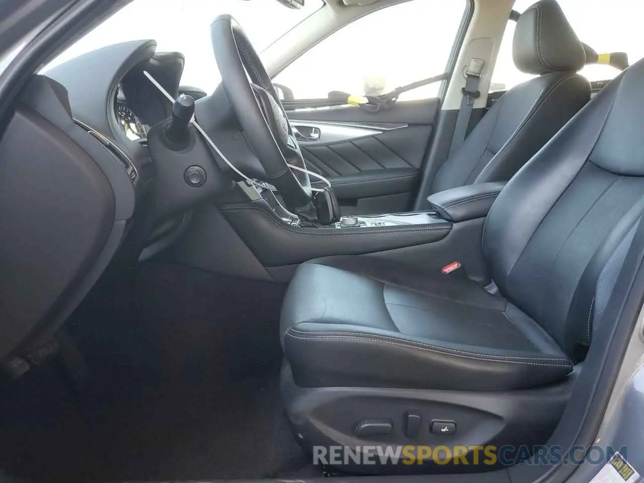 7 fotografías del automóvil dañado JN1EV7BP1NM310610 INFINITI Q50 2022