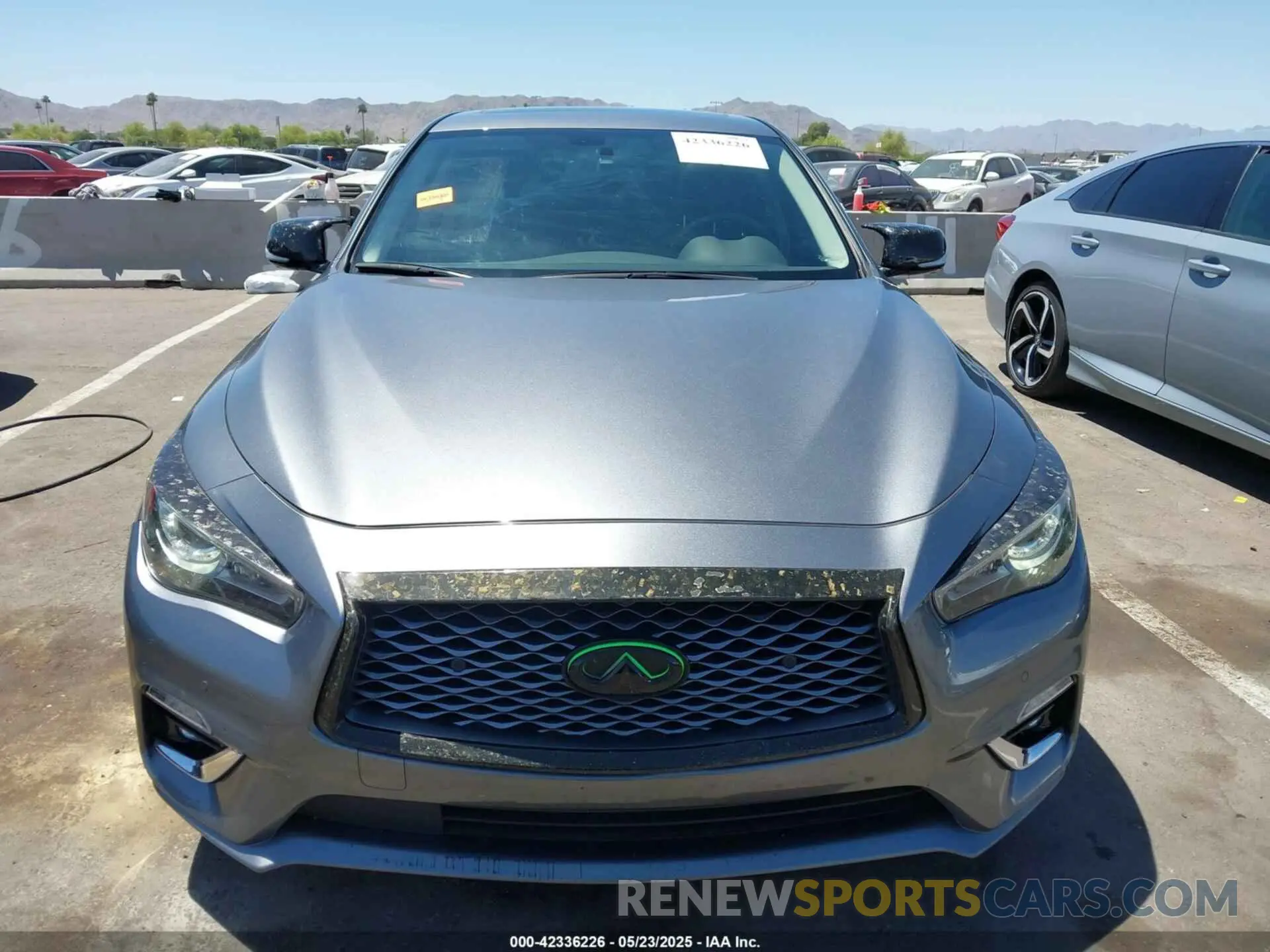 12 fotografías del automóvil dañado JN1EV7BP1NM311451 INFINITI Q50 2022