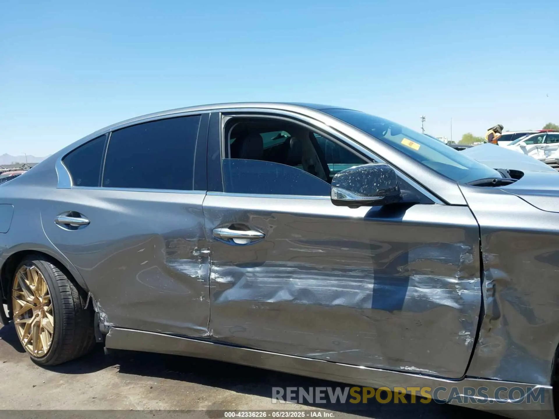 13 fotografías del automóvil dañado JN1EV7BP1NM311451 INFINITI Q50 2022
