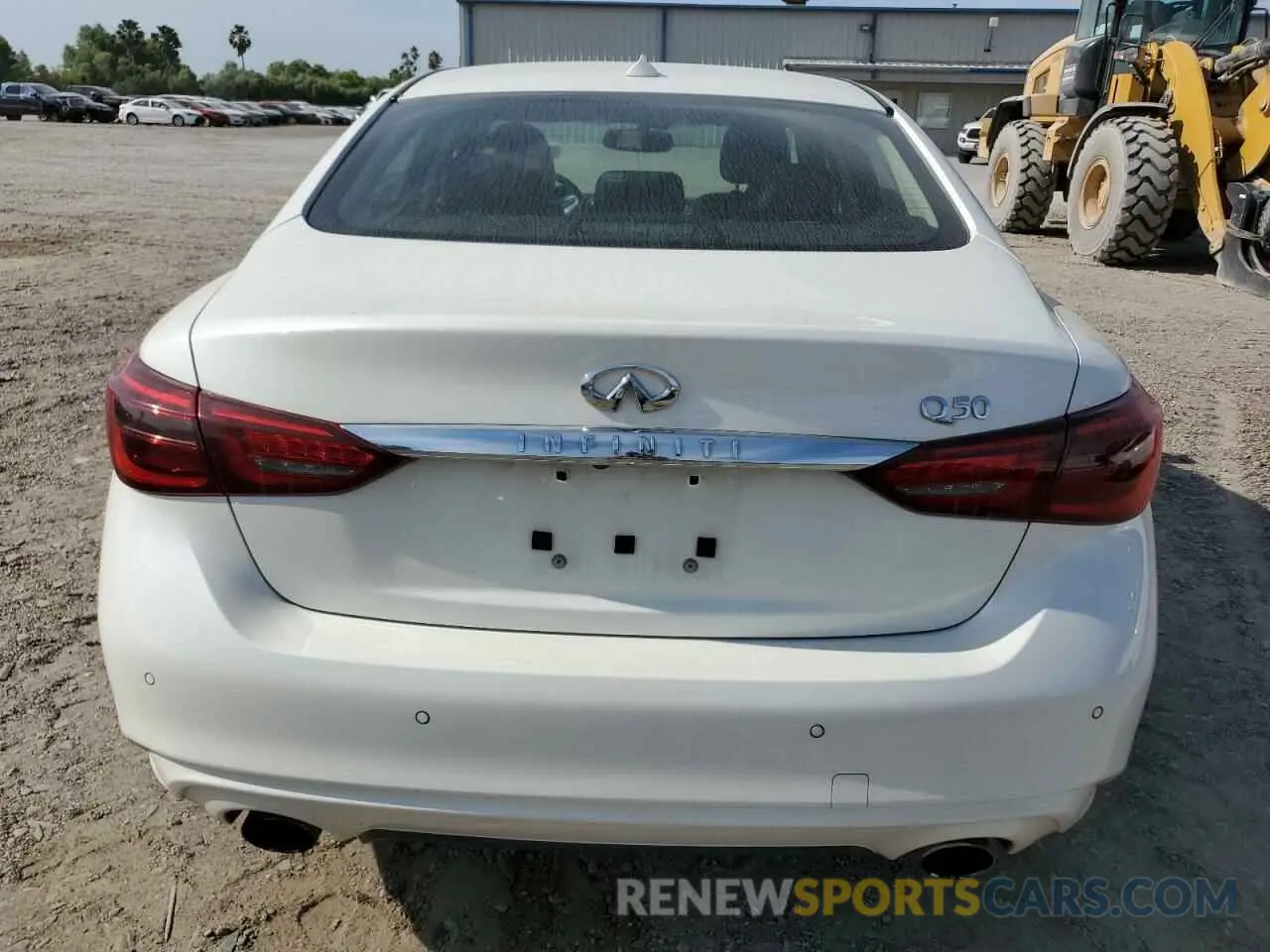 6 fotografías del automóvil dañado JN1EV7BP2NM310423 INFINITI Q50 2022