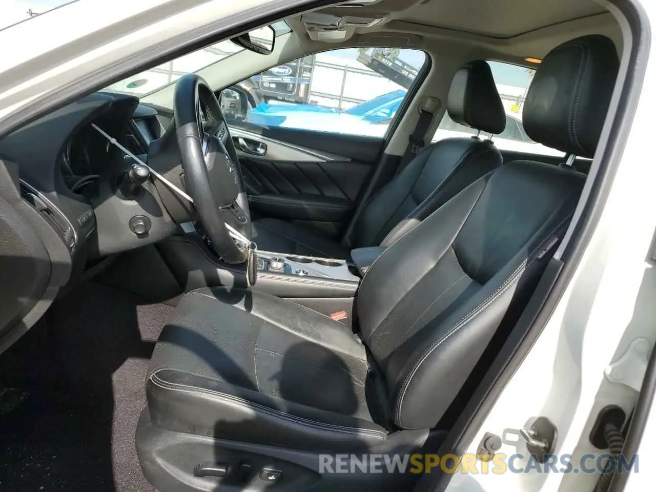 7 fotografías del automóvil dañado JN1EV7BP2NM310423 INFINITI Q50 2022