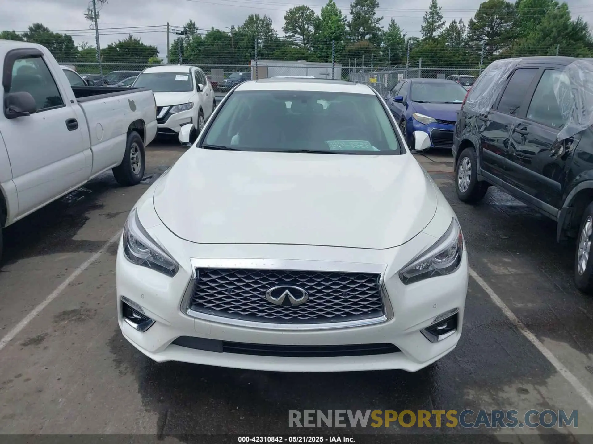 11 fotografías del automóvil dañado JN1EV7BP2NM311118 INFINITI Q50 2022