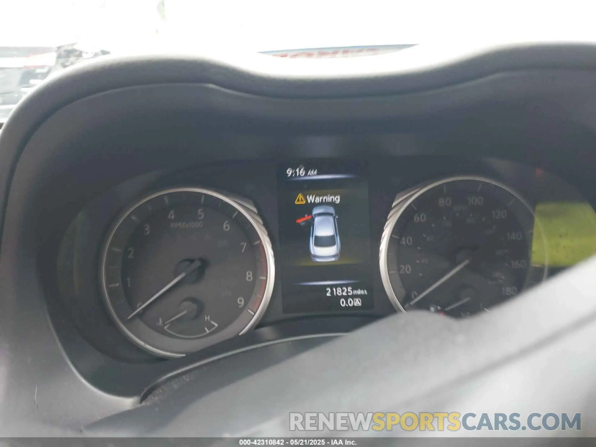 7 fotografías del automóvil dañado JN1EV7BP2NM311118 INFINITI Q50 2022